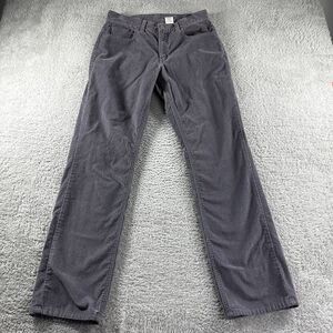 Vintage Levi 505 Corduroy Jeans Womens 8 MIS M Gray Low Rise Straight Leg - Flaw